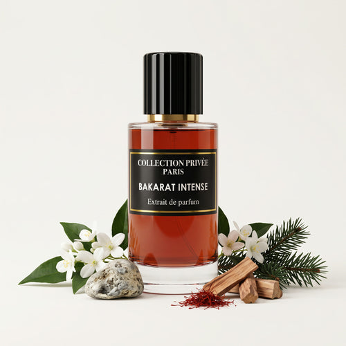 Bakarat Intense – extrait de parfum 50 ml et ses ingrédients