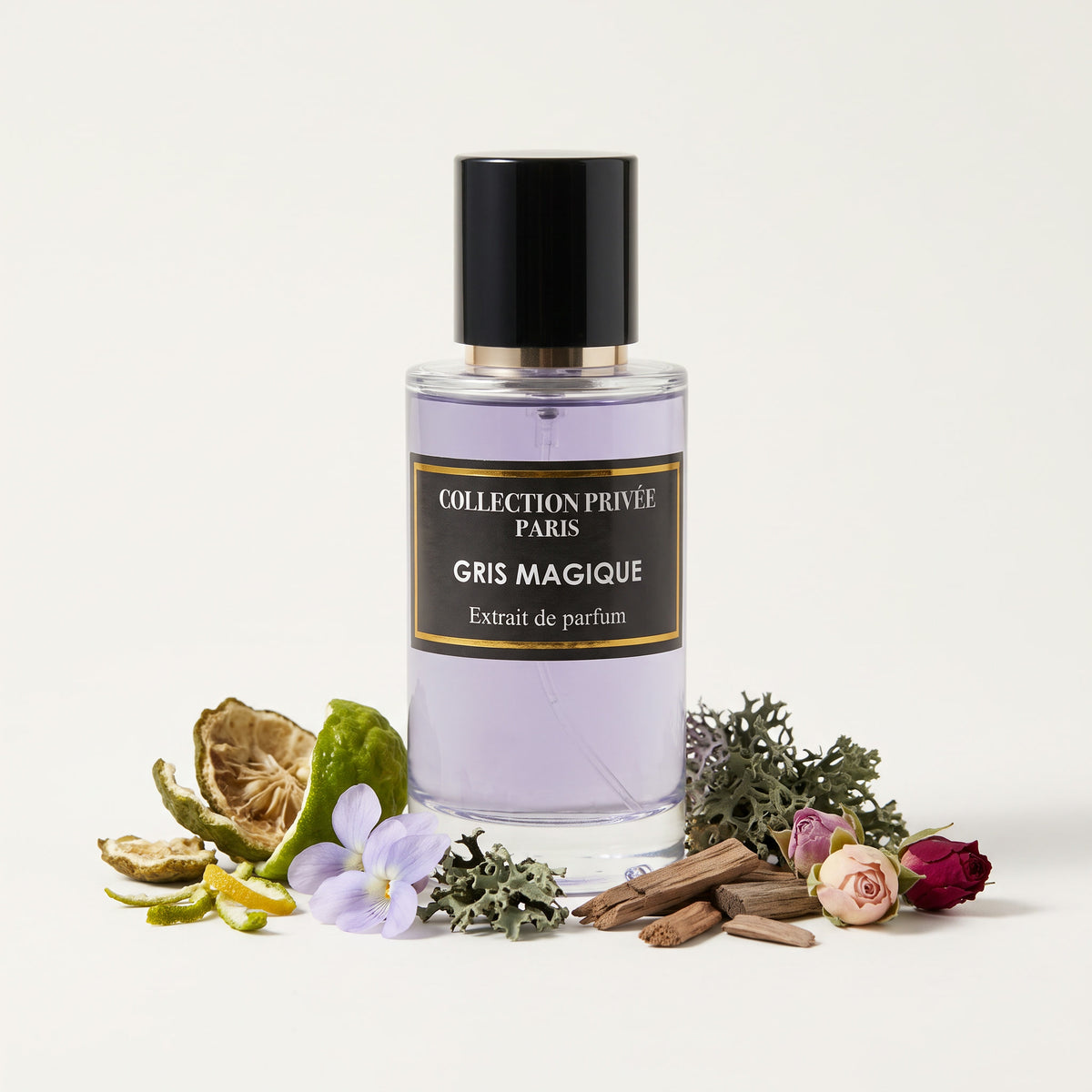 Gris Magique – extrait de parfum 50 ml et ses ingrédients