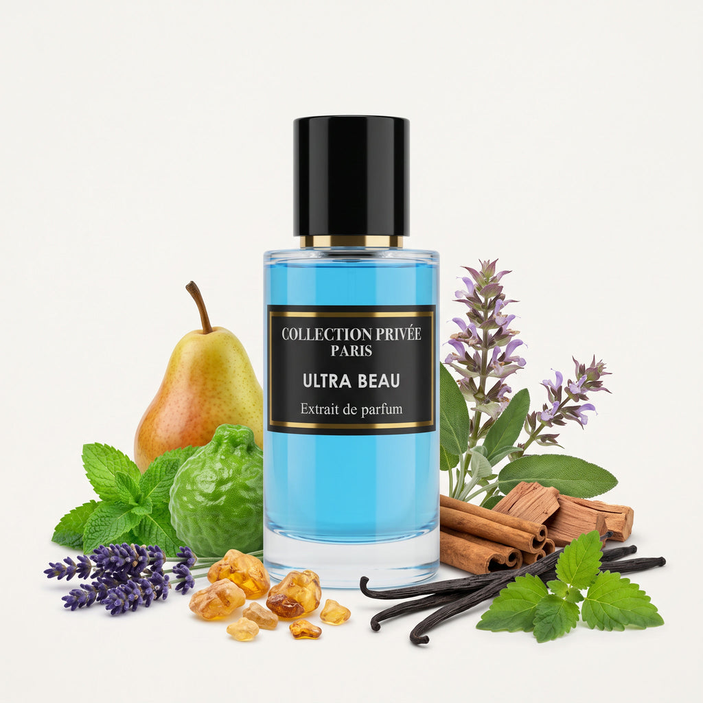 Ultra Beau – extrait de parfum 50 ml et ses ingrédients