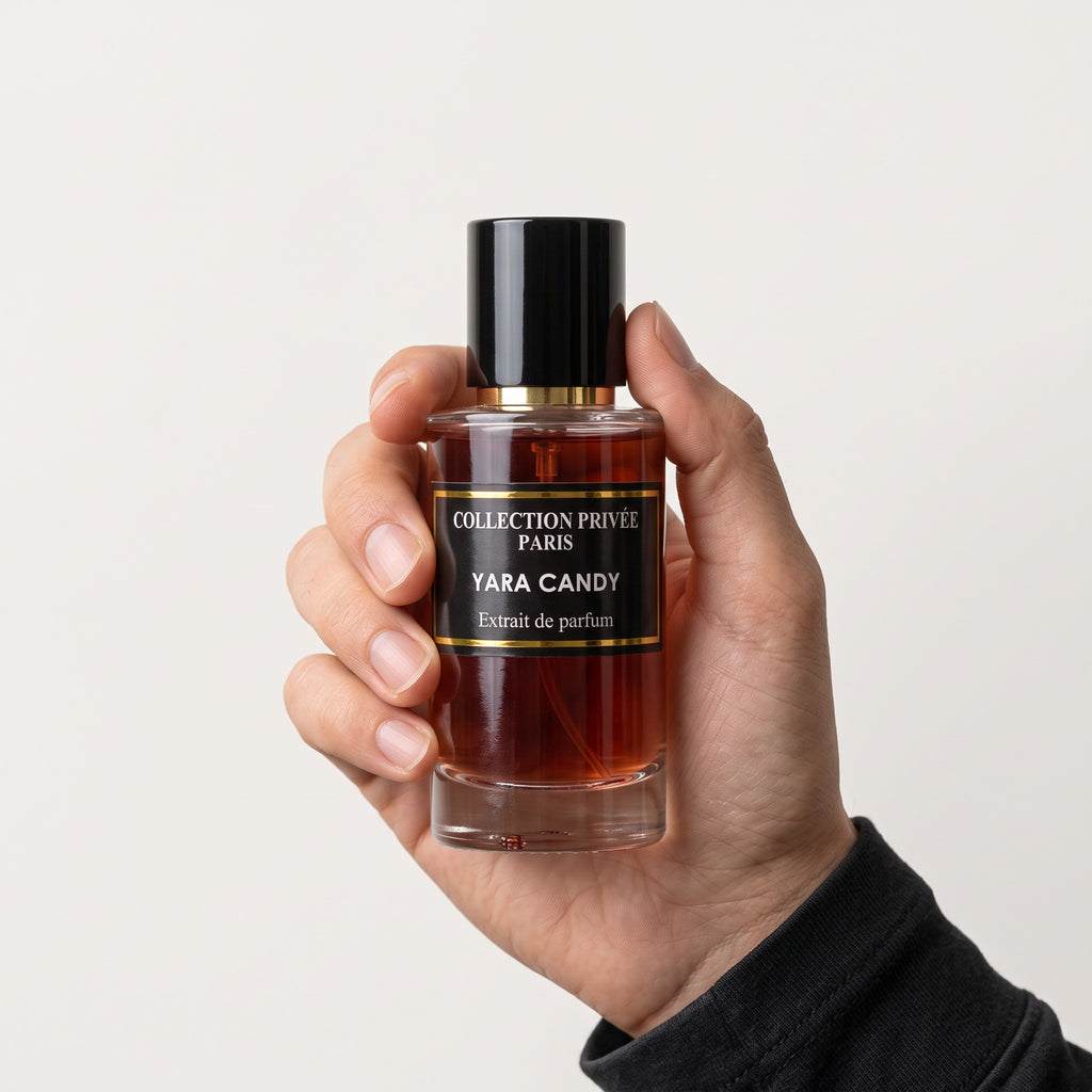 Yara Candy – flacon 50 ml en main